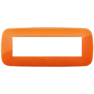 Vimar 19687.63 Arke - Placa naranja 7 módulos