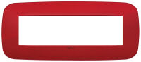 Vimar 19687.85 Arke - placca 7 moduli rosso matt