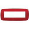 Vimar 19687.85 Arke - placca 7 moduli rosso matt