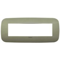 Vimar 19687.87 Arke - placa 7 módulos verde