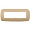 Vimar 19687.88 Arke - placca 7 moduli oro antico