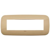 Vimar 19687.88 Arke - Placa oro antiguo 7 módulos