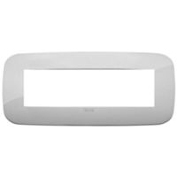 Vimar 19687.89 Arke - placca 7 moduli silver