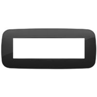 Vimar 19687.81 Arke - placca 7 moduli nero