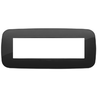 Vimar 19687.81 Arke - placca 7 moduli nero