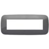 Vimar 19687.82 Arke - Placa 7 módulos gris