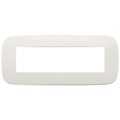 Vimar 19687.83 Arke - Placa 7 módulos marfil