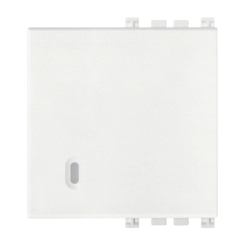 Arke White - lightable 2-module key cover