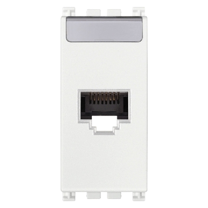 Arke Blanco - conector para transmisión de datos RJ45 Cat. 5e UTP