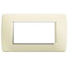 Moon - 4 place ivory resin plaque