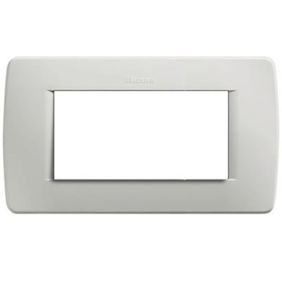 Luna - light gray 4-place resin plaque