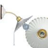 Abatjuor mural ventilateur gouttes or ø 180