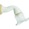 Iris wall lamp with porcelain arm