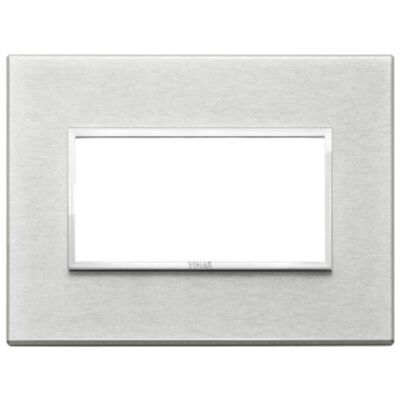 Vimar 21654.02 Eikon - Plaque grise suivante 4 modules