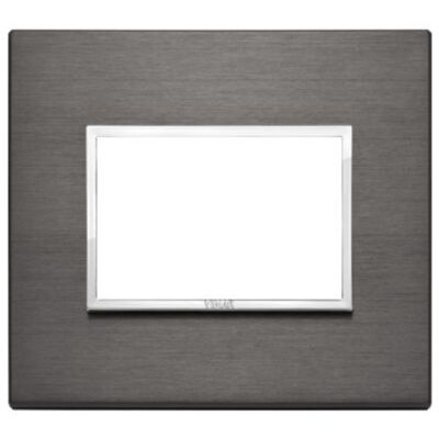 Vimar 21653.03 Eikon - Plaque gris lave 3 modules