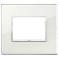 Vimar 21653.70 Eikon - Plaque blanche diamant 3 modules