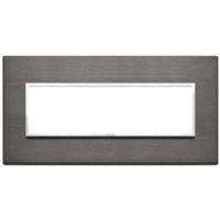 Vimar 21657.03 Eikon - placca 7 moduli grigio lava