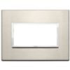 Vimar 21654.04 Eikon - light bronze 4-module plate