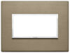 Vimar 21654.05 Eikon - dark bronze 4-module plate