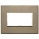 Vimar 21654.05 Eikon - placa 4 módulos bronce oscuro