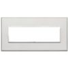 Vimar 21657.07.01 Eikon - placca 7 moduli argento
