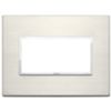 Vimar 21654.08 Eikon - 4-module titanium plate