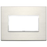 Vimar 21654.08 Eikon - Plaque titane 4 modules