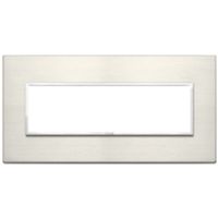 Vimar 21657.08 Eikon - 7-module titanium plate