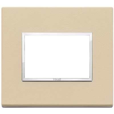 Vimar 21653.21 Eikon - Assiette crème 3 modules