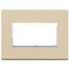 Vimar 21654.21 Eikon - 4 module cream plate