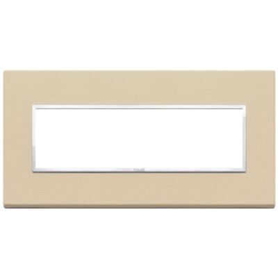 Vimar 21657.21 Eikon - 7 module cream plate