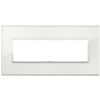 Vimar 21657.70 Eikon - 7-module diamond white plate