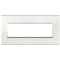 Vimar 21657.70 Eikon - Plaque blanche diamant 7 modules