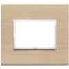 Vimar 21653.32 Eikon - 3-module bleached oak plate