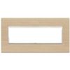 Vimar 21657.32 Eikon - 7-module bleached oak plate