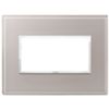 Vimar 21654.73 Eikon - placca 4 moduli grigio perla