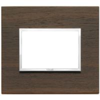 Vimar 21653.33 Eikon - 3-module wengè plate