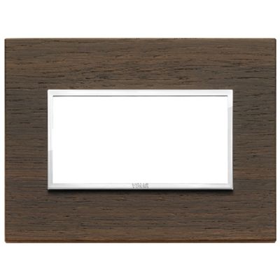 Vimar 21654.33 Eikon - placca 4 moduli wengè