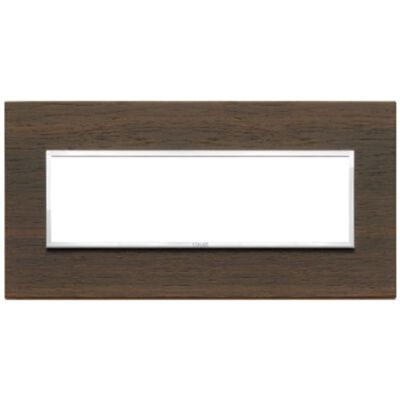 Vimar 21657.33 Eikon - placca 7 moduli wengè