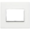 Vimar 21653.41 Eikon - 3-module Corian glacier ice plate