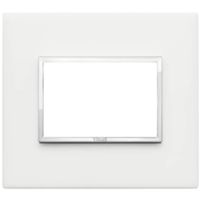 Vimar 21653.41 Eikon - Placa de hielo glaciar de Corian de 3 módulos