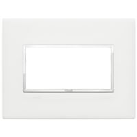 Vimar 21654.41 Eikon - Plaque de glace glacier Corian 4 modules