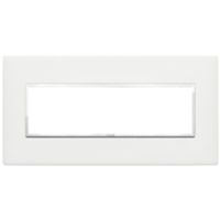 Vimar 21657.41 Eikon - 7-module Corian glacier ice plate