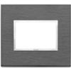 Vimar 21653.52 Eikon - 3-module split slate plate