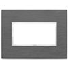 Vimar 21654.52 Eikon - 4-module split slate plate