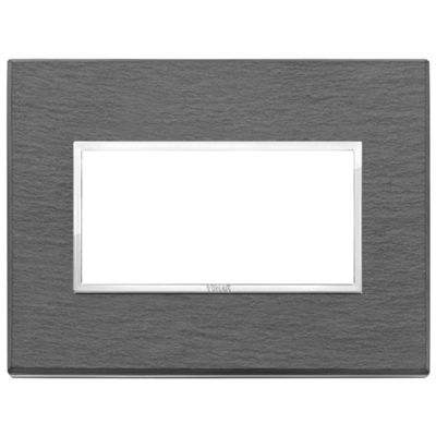 Vimar 21654.52 Eikon - Placa pizarra partida 4 módulos
