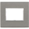 Vimar 21653.53 Eikon - 3-module gray quartzite plate