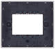 Vimar 21653.75 Eikon - 3-module bronzed mirror plate