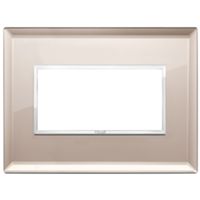 Vimar 21654.75 Eikon - 4-module bronze mirror plate