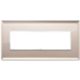 Vimar 21657.75 Eikon - Placa espejo bronce 7 módulos